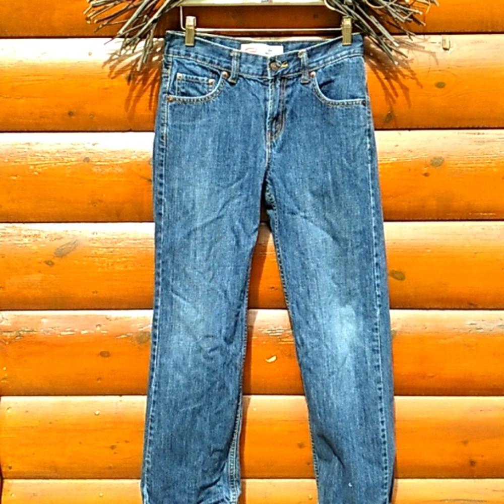 🎣 Levi’s 550 Relaxed Fit 12 Reg Jeans 26 EPLC